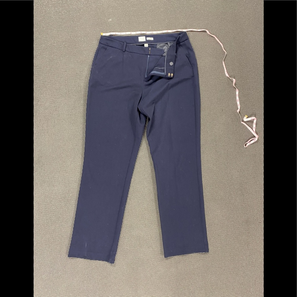 Navy dress pant.
